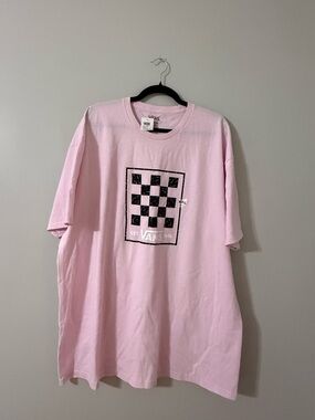 Vans Step Box Tee XXL Prism Pink NWT